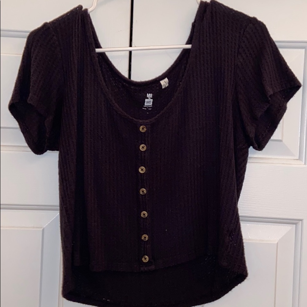 button up tshirt